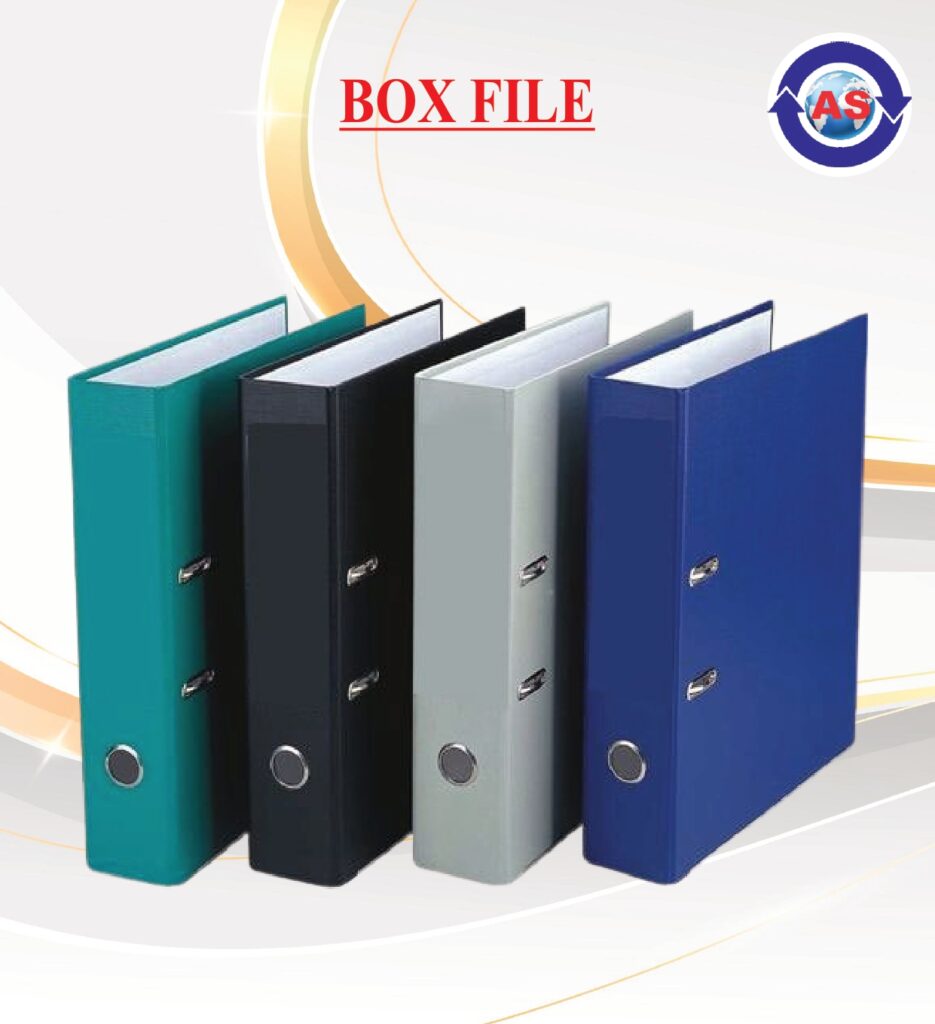 Box File -ANMA- 3″ Multy Colour – Anma Stationery