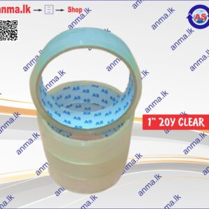 A - Tape - ANMA - Cello Tape - Gum Tape - 1" 20Yards Clear