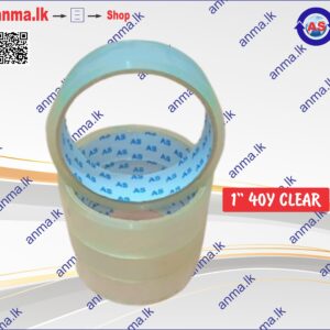 A - Tape - ANMA - Cello Tape - Gum Tape - 1" 40Yards Clear