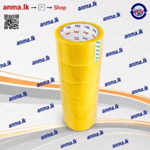 TAPE 1" YELLOW (SKY) 80Y | Tape | ANMA | Cello Tape - TAPE 1" YELLOW (SKY) 80Y